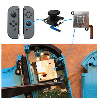 1 Buah Tombol Joycon untuk Switch 3D Analog Joystick Thumb Grip Pengganti Thumb Stick untuk Switch Lite Controller Repair Part