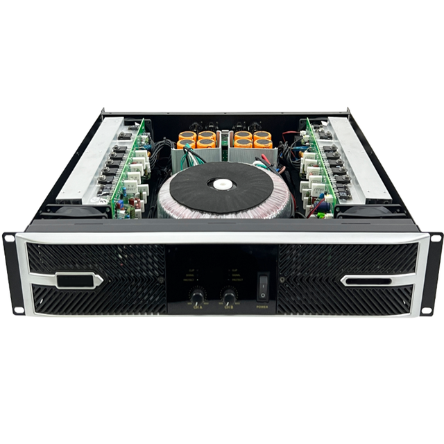 SIVG Professional 2-Channel 1000W Power Amplifier, High-Performance Stereo 8 Ohms, Suitable for Conference Rooms and Stages