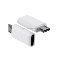 Connecteur USB-C, adaptateur convertisseur de connecteur femelle Micro USB vers USB 3.1 Type C mâle pour iPhone
