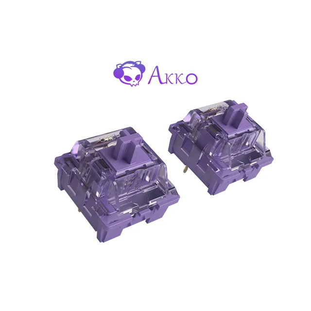AKKO CS Tactile Switch Lavender purple outstanding typing gaming OEM Keyboard Switches