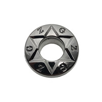 Prix de gros Logo personnalisé Vêtement Vêtements Sac à main Alliage de zinc Pistolet Laiton Métal Oeillet