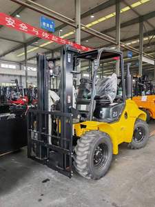 คล้ายกับรถยกสำหรับพื้นที่ขรุขระยี่ห้อ HELI รุ่น HANGCHA HC รับน้ำหนักได้ 3 ตัน ความยาวงา 1220 มม. CPCD30 ขับเคลื่อน 4 ล้อ - Product Image 5