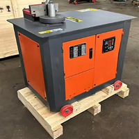 Cintreuse manuelle efficace pour barres d'acier, machine portable de cintrage et de coupe de barres d'acier