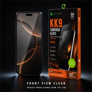ฟิล์มกันรอยแบบป้องกันความเป็นส่วนตัวคุณภาพสูงสำหรับ iPhone 17 18 Pro Max รุ่น Professional Privacy King Kong 9 กระจกนิรภัย - Product Image 3