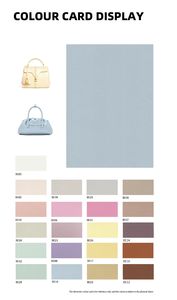 Nप्पा चमड़े की त्वचा झुर्रियों प्रतिरोधी बहु-रंग विभाजित सादे चमड़े के जूते बेल्ट फर्नीचर हैंडबैग घर सजावट - Product Image 5