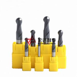 Fraise à queue sphérique en carbure haute dureté pour CNC, fraise de défonceuse pour le bois - Product Image 2