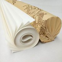 Papier Xuan extra large de 12 pieds (367x145cm) - Papier mural de riz de qualité supérieure pour la calligraphie et l'art paysager à grande échelle