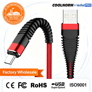 Câble <span class=keywords><strong>de</strong></span> données Android Mermaid Type-C/Micro USB en nylon et coton tressé anti-casse en alliage, charge rapide 2A, 1m, vente en gros - Product Image 1