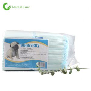 แผ่นรองฝึกสุนัข PuppyTrain Plus พร้อมสารดึงดูดฟีโรโมน ขนาด 60x60 ซม. พื้นผิวแห้งเร็ว - Product Image 1