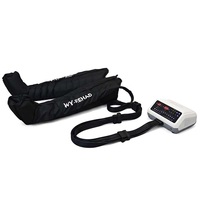 Appareil de massage lymphatique par pression d'air séquentielle, 12 chambres, pressothérapie, bottes de compression pour la récupération des jambes