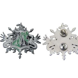 个性化酷创意二合一金属别针徽章棒球软珐琅纪念品别针定制 - Product Image 4