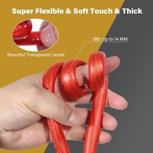 Câble d'alimentation audio pour voiture en cuivre OFC haute tension 300V, calibre épais 0/1/2 AWG, avec isolation en PVC pour amplificateurs et systèmes de subwoofers automobiles - Product Image 6