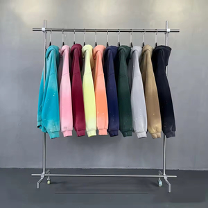 Felpa con Cappuccio Personalizzata con Logo Ricamato, Abbigliamento da <span class=keywords><strong>Lavoro</strong></span> Autunno-Inverno, Pullover a Maniche Lunghe con Stampa - Product Image 2