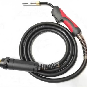 Kit de chalumeau professionnel 350A refroidi par air, pistolet MIG à alimentation par <span class=keywords><strong>fil</strong></span> cuivré, câble de 3m/5m, allumage électrique pour MIG MAG industriel - Product Image 4