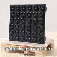 Luz LED Par RGB Profesional de Alta Luminosidad IP33, Matriz Dorada de 36*3W, DMX512 Maestro-Esclavo, 6 Ángulos de Haz, CRI77, para Escenario