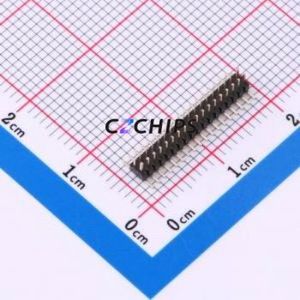 PZ1.0-US2S-18A Pin Header SMD,P=1mm Connector ( Pin Structure: 2x18P )( Pitch: 1mm )( Row Spacing: 1mm ) - Product Image 1