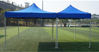 Tente pliante personnalisée avec auvent, gazebo en tissu Oxford, tente pour salon professionnel - abri de jardin, abri pour événements, auvent extérieur
