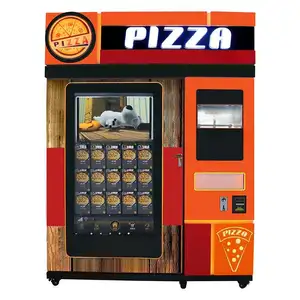 Venda imperdível máquinas de venda automática de pizza com gerenciamento de celular ajustável 24 horas 220v 5-25 graus para venda
