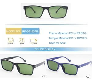 Gafas de Sol de Moda para Hombre, Montura Cuadrada Pequeña, Montura Negra, para Conducir al Aire Libre, Gafas de Sol Retro - Product Image 1