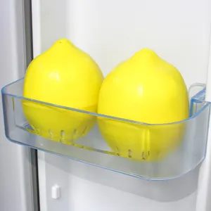 GTop-refrigerador deshumidificador con forma de limón, refrigerador de carbón de bambú reutilizable, desodorizante, eliminador de olores, 100