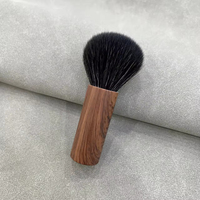 Nuevo Cepillo de Alta Gama con Mango de Nogal para Productos de Belleza, Polvo Suave, Maquillaje y Limpieza de Uñas