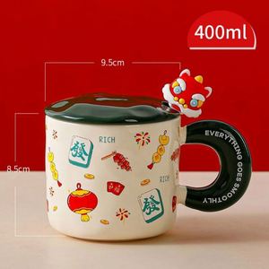 Taza de Café de Cerámica Personalizada Popular y Económica de 550 ml con Serigrafía - Producto Promocional para Oficina con Certificación CE - Product Image 2