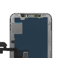 Layar LCD GX OLED untuk iPhone X, Panel Layar Pengganti LCD Lengkap dengan Perakitan Digitizer