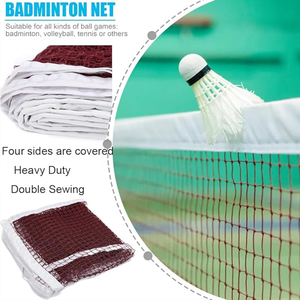 <span class=keywords><strong>Red</strong></span> de Bádminton de 6.1*0.76m, Venta Caliente 2026, Venta Directa de Fábrica, PP + Nailon + Lona Impermeable, Nueva Marca de <span class=keywords><strong>Red</strong></span> de Bádminton - Product Image 5