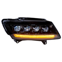 Ensemble de phares LED pour Audi Q5 2010-2018, mise à niveau des phares à LED avec projecteur, clignotants dynamiques séquentiels, DRL, plug & play
