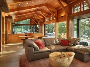 Retraites en bois intégrées à la nature Vues sur le lac et la forêt Espaces ouverts pour les voyages d'évasion Utilisation parfaite de la <span class=keywords><strong>maison</strong></span> - Product Image 2