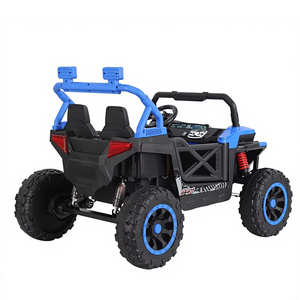 Auto Eléctrico Infantil de Dos Plazas Super Grande, con Tracción en las Cuatro <span class=keywords><strong>Ruedas</strong></span>, Puede Transportar Adultos, Auto Eléctrico para Niños - Product Image 4