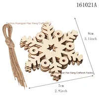 Pendentif mural artisanal en bois sculpté irrégulier éco-responsable HEYE pour Noël, gravure transfrontalière, vente en gros JS-M7230