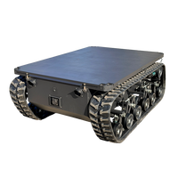 Châssis de robot télécommandé électrique RC à chenilles, capacité de charge 1,2T