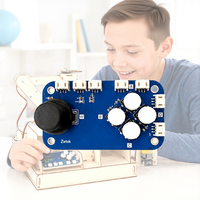 Module de capteur de joystick double axe Zetok, clavier de manette PS2, bloc électronique pour kit de démarrage, apprentissage STEM, 3.3V-5V