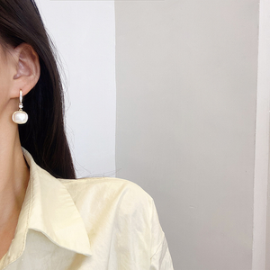 Hàn Quốc Phiên Bản Mới Baroque Ngọc Trai Zircon Siêu <span class=keywords><strong>Flash</strong></span> Bông Tai Retro Thiết Kế Hoa Mô Hình Tính Khí Stud Cho Đảng - Product Image 5