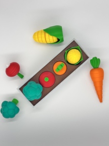 Jouets en forme de fruits et légumes imprimés en 3D pour l'éducation précoce, services de fabrication et d'interaction - Product Image 3