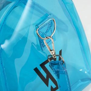 Bolsa de Mano Transparente de Estilo Europeo, Moderna y Portátil, Bolsa de Almacenamiento Espaciosa y Práctica para Uso Diario o Viajes - Product Image 2