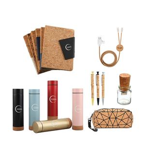 Productos de Corcho Natural ESG 2026, Set de Regalo Ecológico de Corcho, Regalos Corporativos Sostenibles para Universidad y Merchandising de Antiguos Estudiantes - Product Image 2