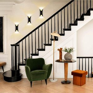 LED Solar Wall <b>Light</b> for Outdoor Use Waterproof Design with up and Down Beam Angle for Garden Lighting - Product Image 3