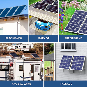 Kits de système d'énergie solaire pour balcon Yanglin à installation facile, avec onduleur <span class=keywords><strong>micro</strong></span> MPPT 800W et connectivité réseau <span class=keywords><strong>600W</strong></span>/1000W pour la maison - Product Image 2
