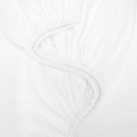 Draps de lit blancs modernes en coton respirant et écologique de qualité supérieure pour usage hôtelier, adaptés à toutes les saisons