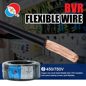 BVR Kupfer litzen leiter Flexibler Draht Flamm hemmend XLPE 10/12 AWG 450V/750V Home Commercial Tight-Space-Kabel - Product Image 2