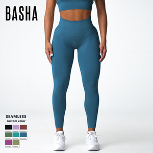 กางเกงรัดรูปไร้ตะเข็บสำหรับผู้หญิงชุดออกกำลังกาย - Product Image 4