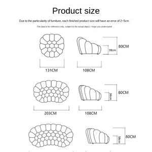 Factory Direct Modular Sectional Fabric Compressible Folding <strong>Sofa</strong> Bed Bulk Order Accepted Low MOQ SpaceSaving Modern Design - Product Image 4