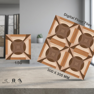 Azulejos de Piso Cerámicos Digitales Rústicos 3D de 30x30cm, Marca Vistaar, Acabado Mate, Diseño Moderno - Product Image 6