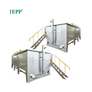 IEPP supplier sale high efficient industrial sewage wastewater treatment SADAF nano bubble dissolved air flotation machine unit