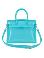 Sac fourre-tout transparent en PVC style gelée, idéal pour la plage et les concerts, sac à main pour femme, vente en gros usine