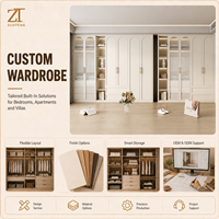 Système de rangement pour armoire en PET avec bordures sans joint en PUR, portes à charnières en mélamine et planification CAO pour les projets de réaménagement d'hôtels modernes