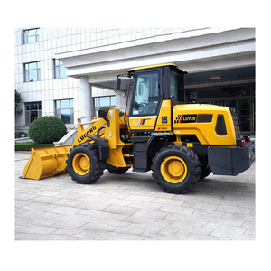 Mini cargadora de ruedas articulada LUGONG LG938, cargadora frontal aprobada por la CE para obras de construcción - Product Image 2