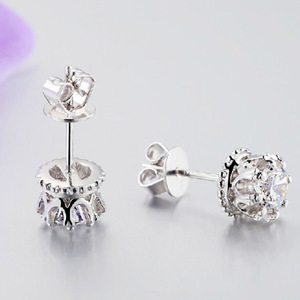 Orecchini a Perno a Forma di Fiocco di Neve per Donne, Accessori Eleganti e Minimalisti per l'Inverno, Regalo Quotidiano alla Moda - Product Image 4